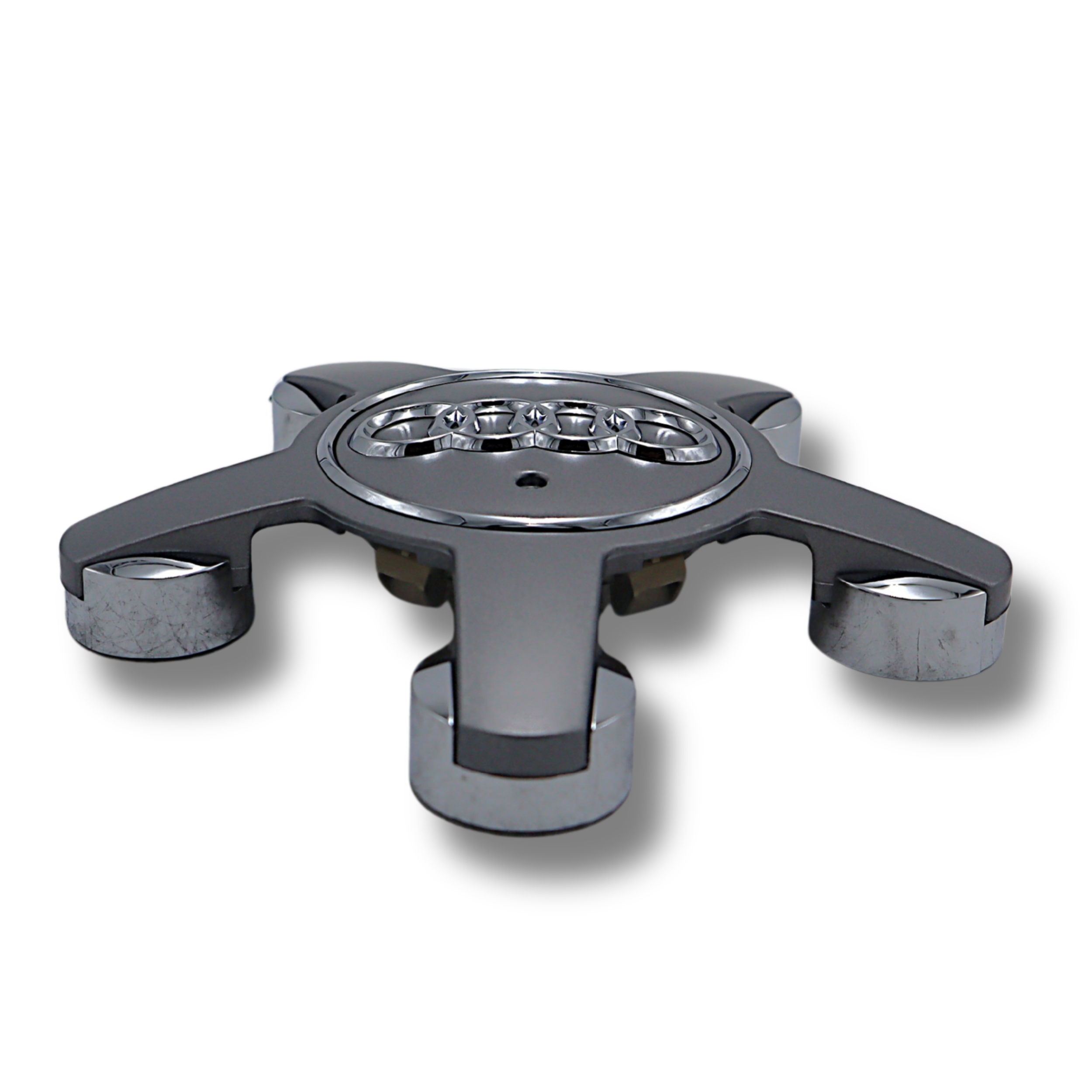 Original Audi A3 A4 A5 A6 A7 A8 Q5 TT Radzierkappe, silber Radkappen Nabendeckel 4F0601165N