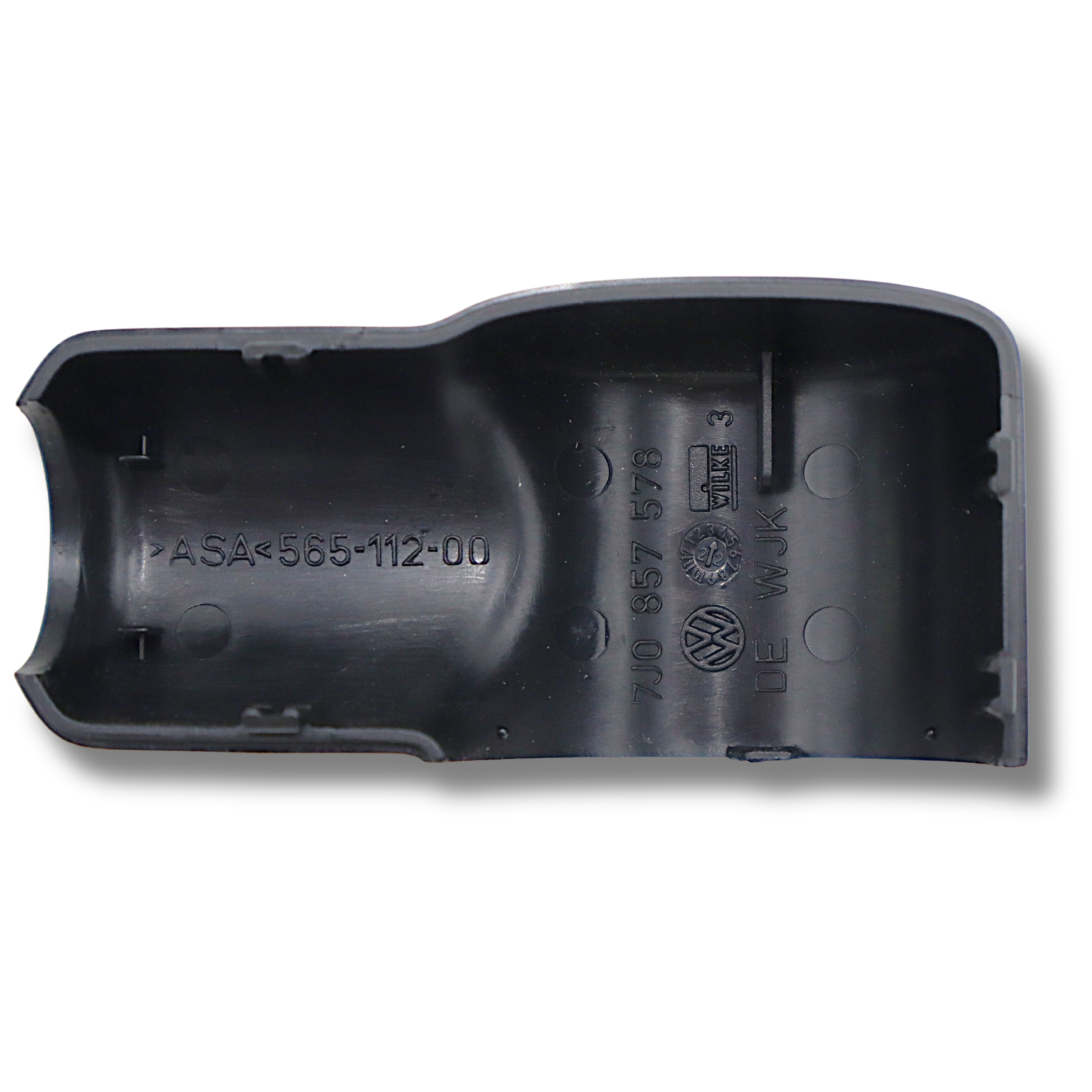 Original VW Transporter Kappe Außenspiegel, satinschwarz