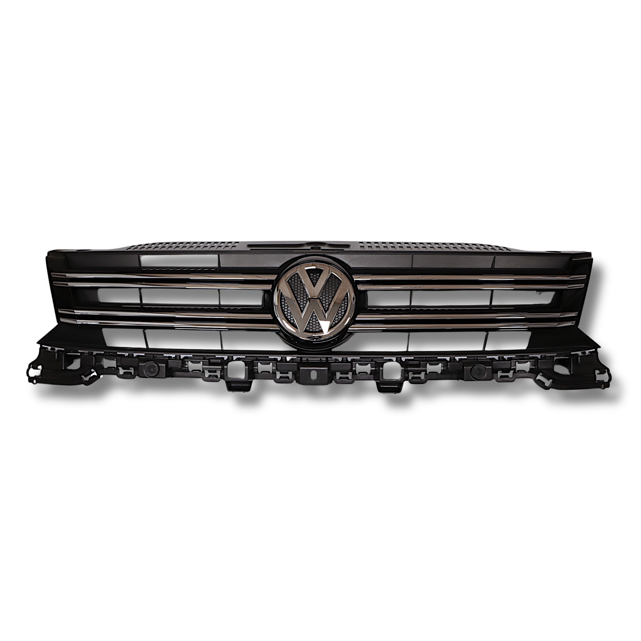 Original VW Kühlergrill, satinschwarz/chromglanz – 5N0853651J9B9