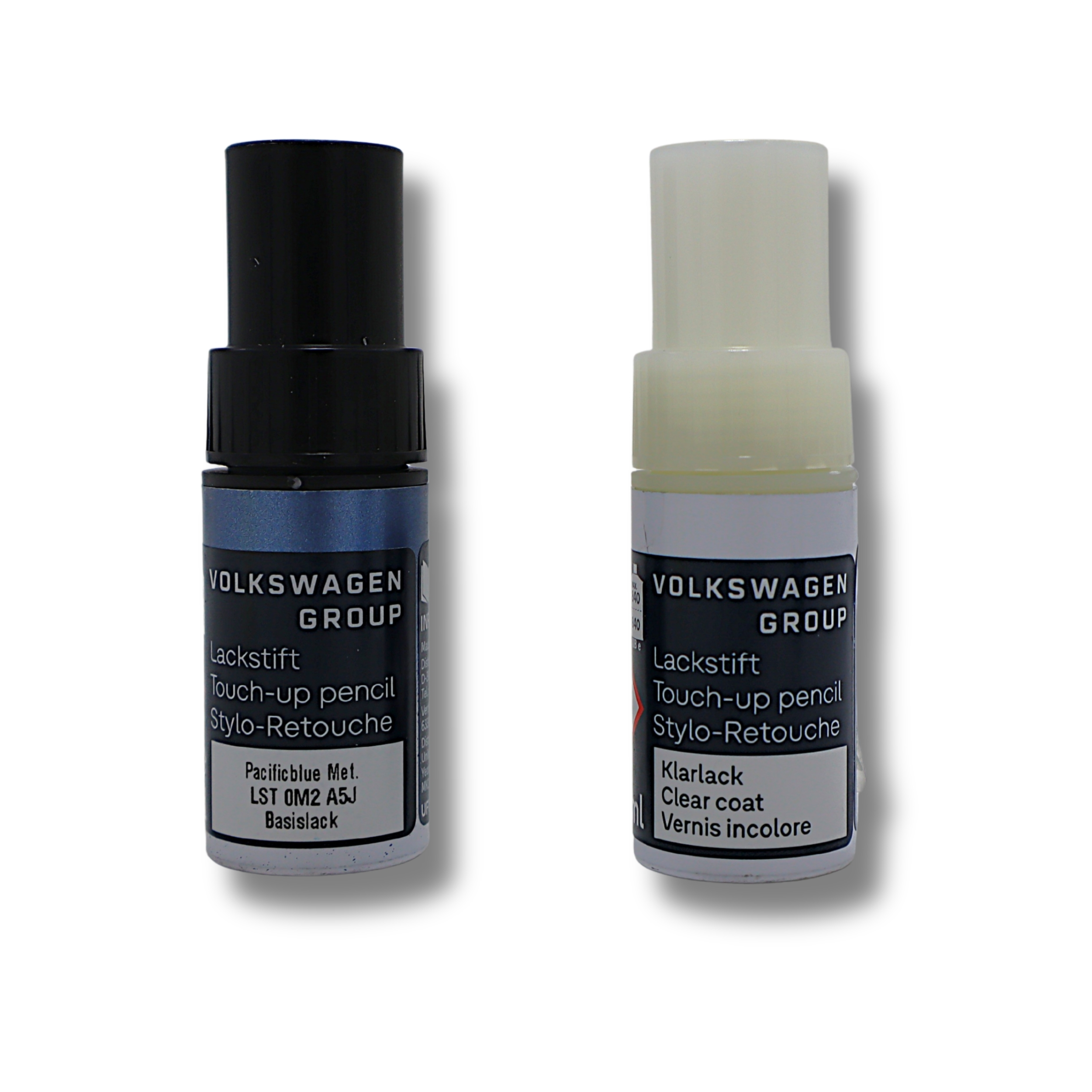 Original Audi VW SEAT Skoda Lackstiftset LA5J pacificblue-metallic  - LST0M2A5J
