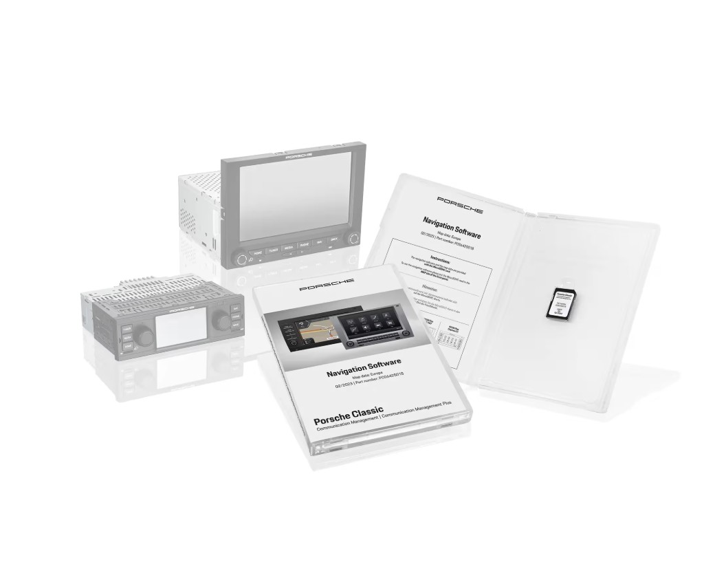 Original Porsche Classic Software Navigation PCCM/ PCCM Plus Europa Q2/2025 - PCG642501C