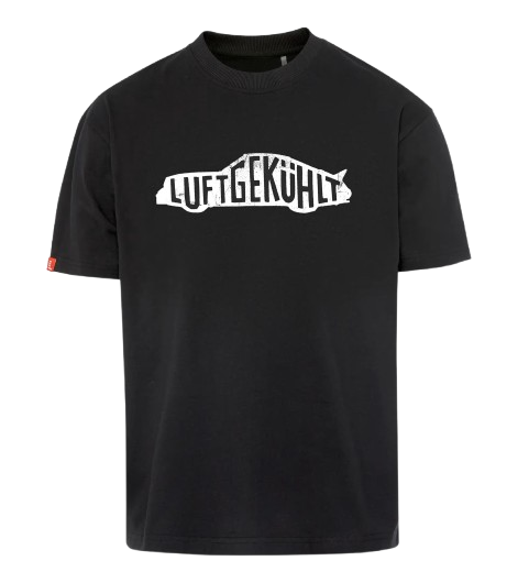 Original Porsche Luftgekühlt Tshirt - Unisex, schwarz - WAP800-Konfig