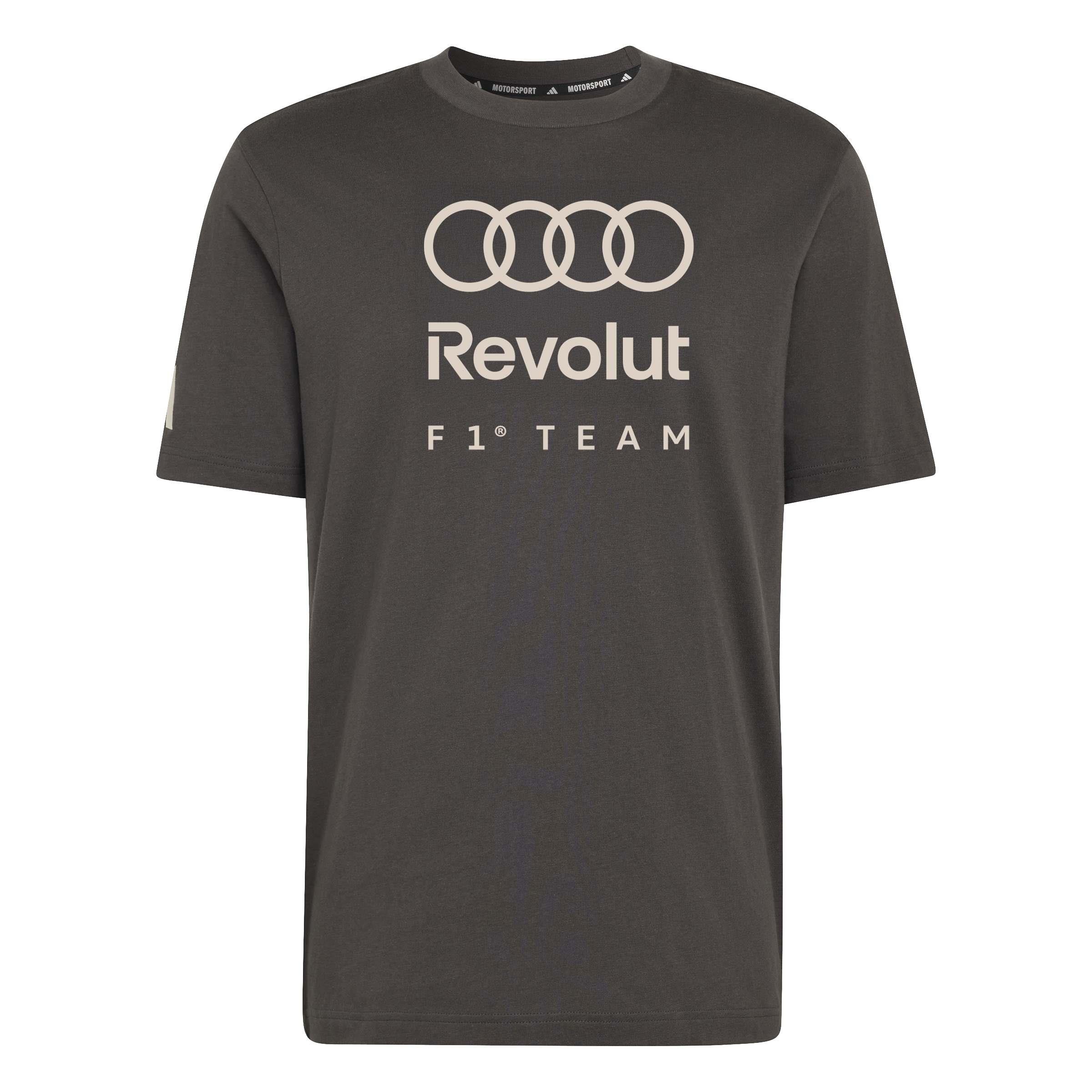 Original Audi Formel 1 Fan Graphic T-Shirt, Herren, schwarz-grau - 313260070-Konfig