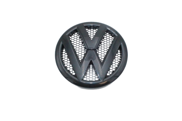 Original Volkswagen T5 Emblem für Kühlergrill vorne schwarz 