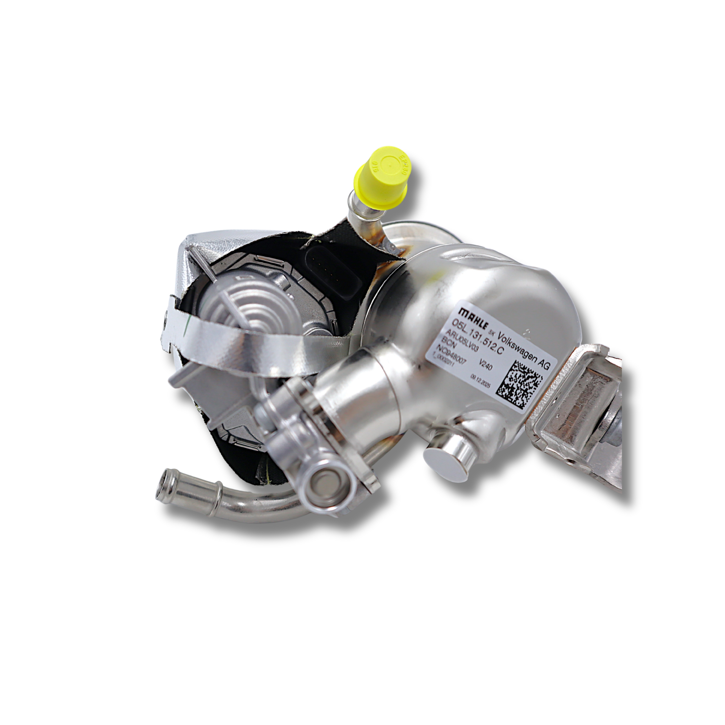 Original Audi VW Skoda Kühler für Abgasrückführung mit Regelklappe - 05L131512C