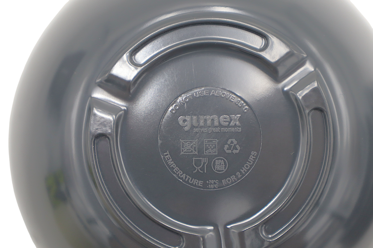 Gimex Geschirrset Vivid Line hellgrau, anthrazit 12-teilig Gimex Geschirrset Vivid Line hellgrau, anthrazit 12-teilig