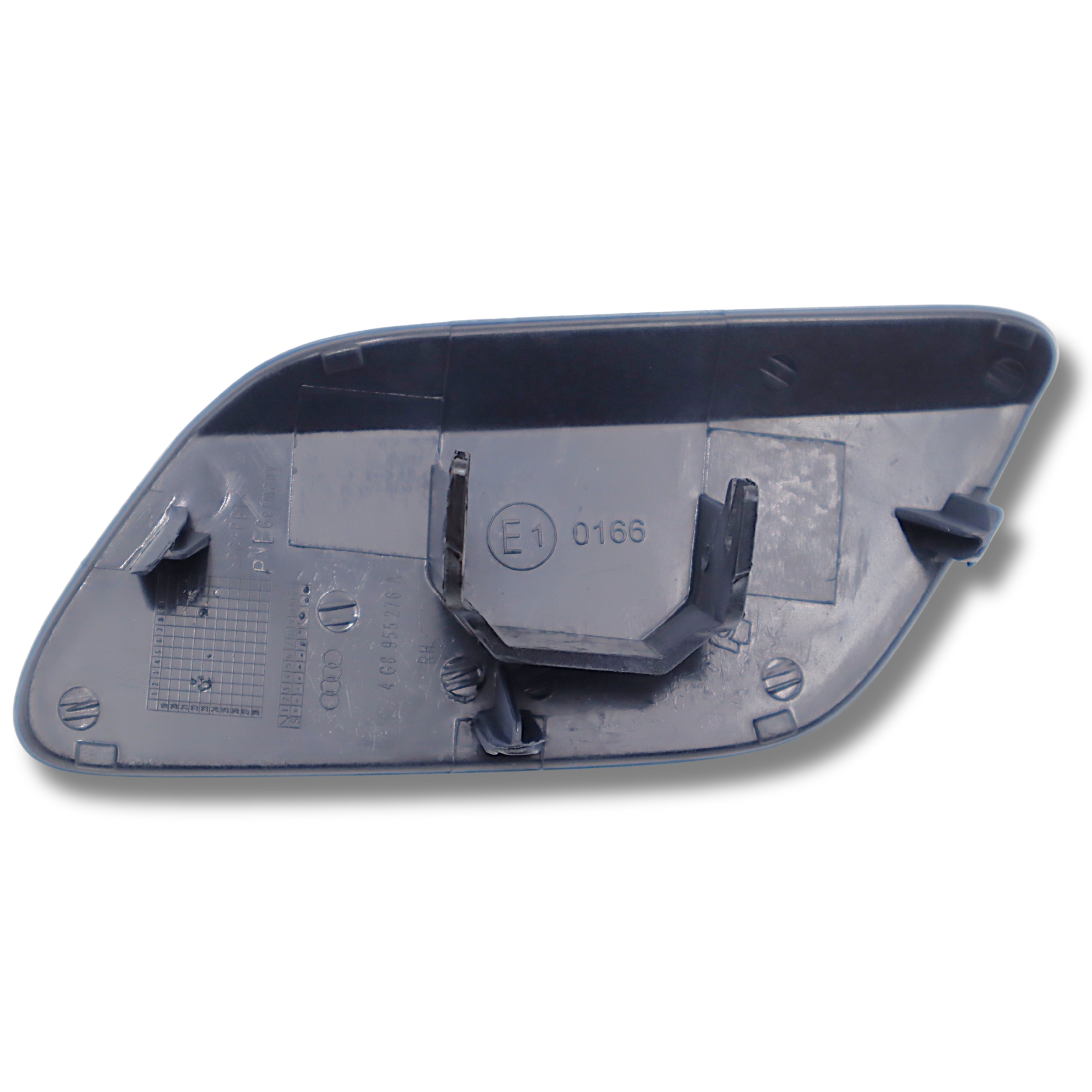 Original Audi A7 Abdeckkappe Scheinwerferwaschanlage Kappe Stossfänger vorne rechts grundiert