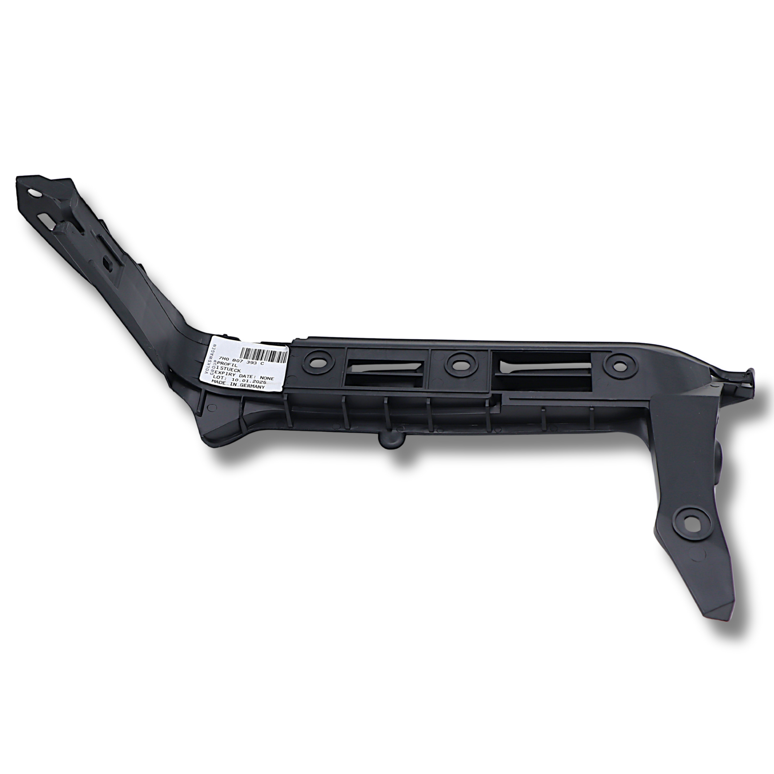 Original Volkswagen Führungsprofil links hinten Stoßfänger 7H0807393C