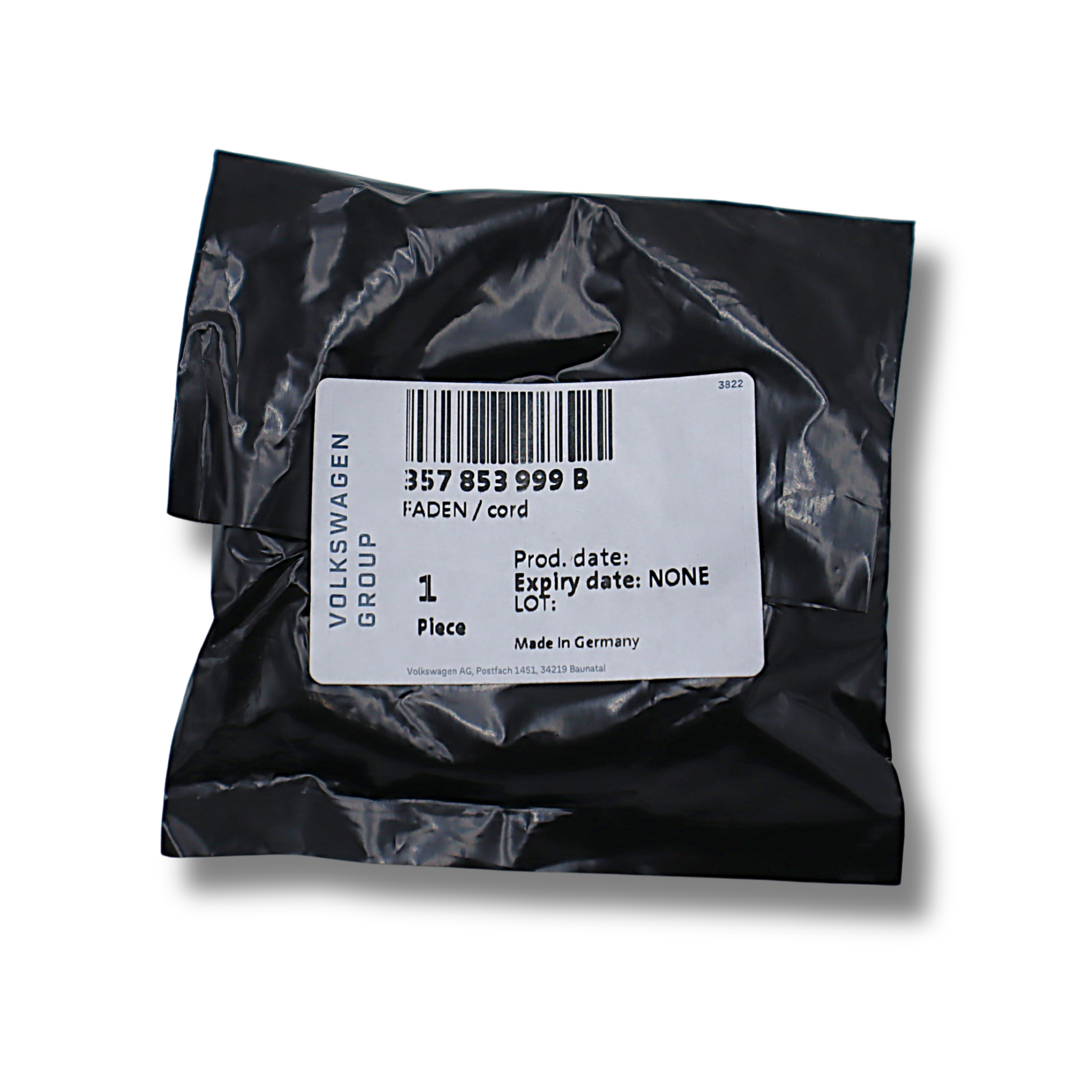 Original Audi VW Seat Skoda Schneidfaden - 357853999B