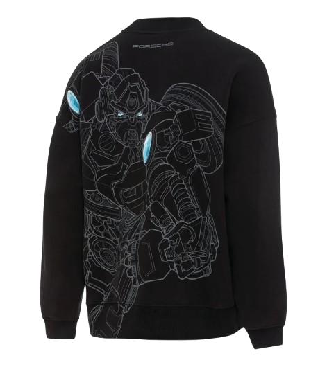 Original Porsche Transformers Sweater, schwarz - WAP676-Konfig