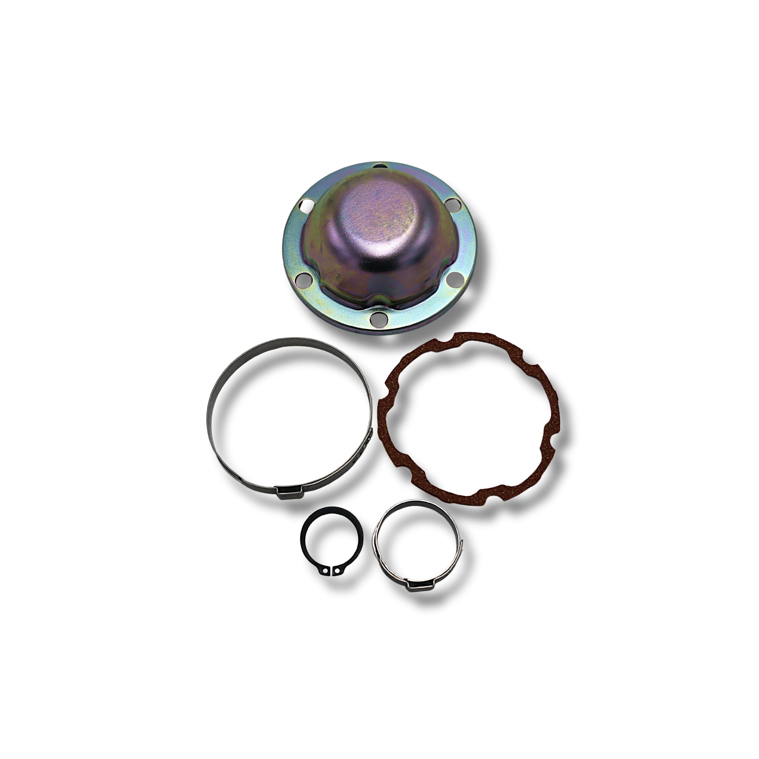 Original VW Caddy Gelenkschutzhülle mit Montageteilen hinten - 2K0598285