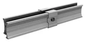 SL-Rack Innenverbinder 10er Set mit Träger Rail 40 schwarz