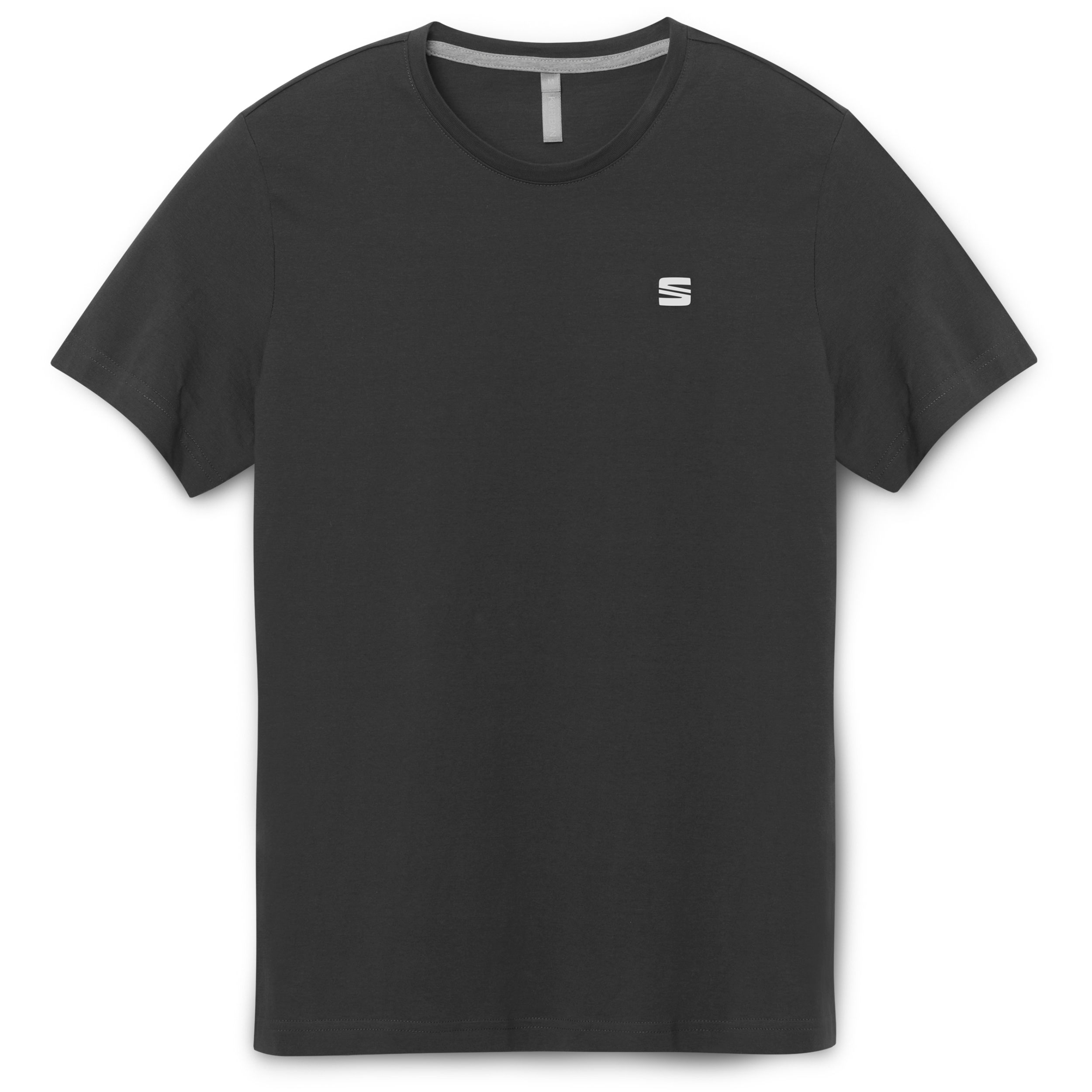 Original SEAT Basic T-Shirt Herren dunkelgrau