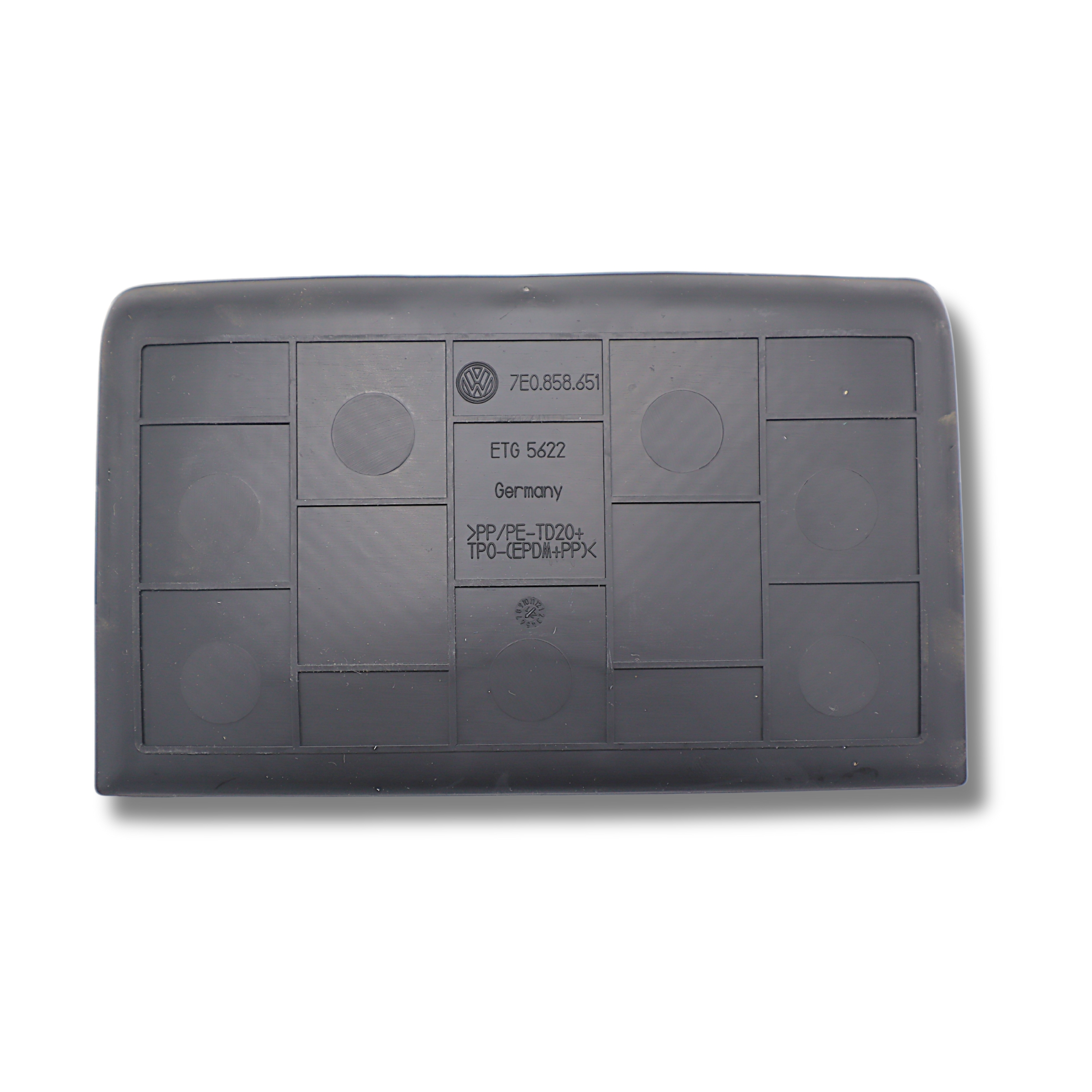 Original VW Campmobil Transporter 1 Satz Einlagen satinschwarz Armaturentafel vorne oben