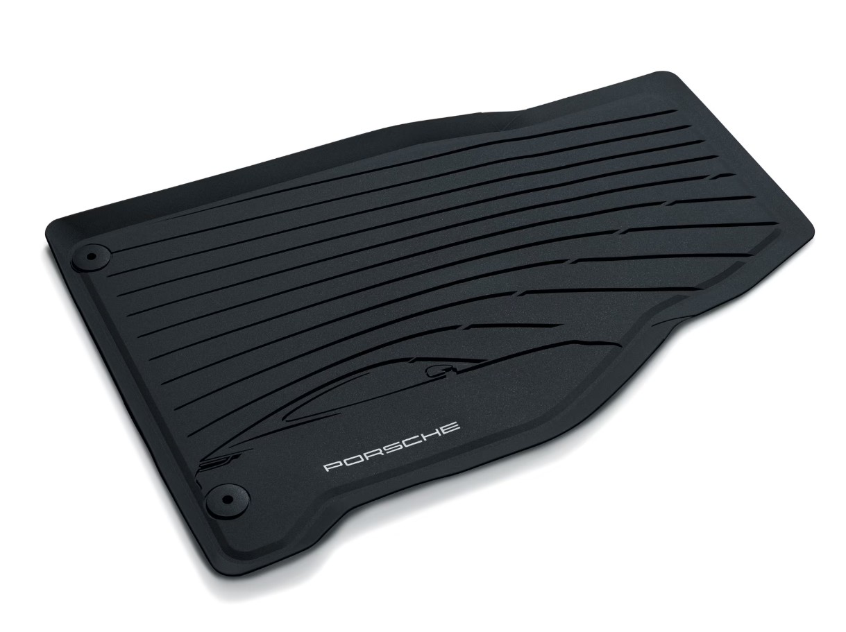 Original Porsche 992 Gummifußmatten Set Allwettermatten Gummimatten - 992044800  1E0