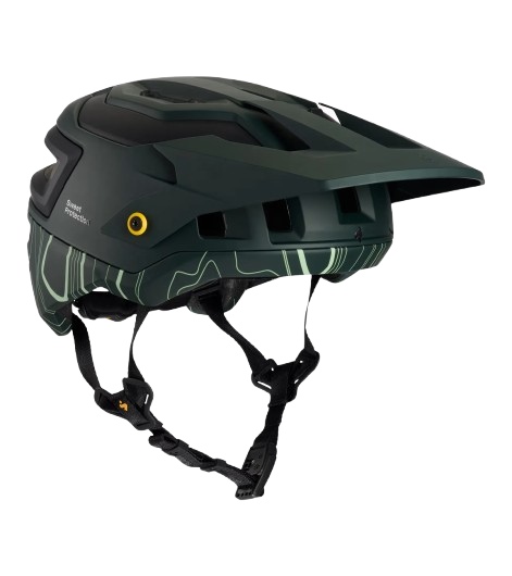 Original Porsche Mountainbike Helm M/L, grün - WAP72000M0T0SW