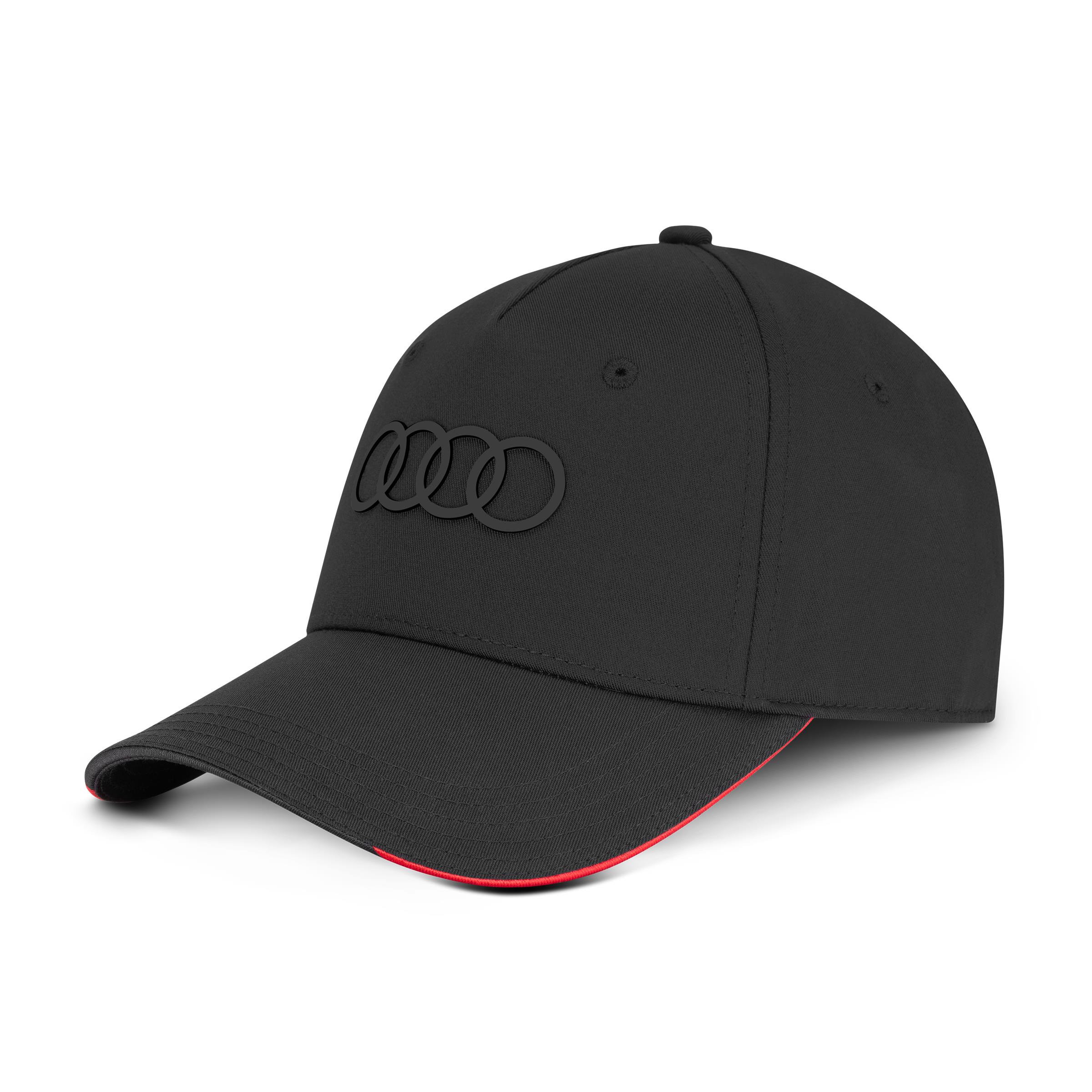 Original Audi Cap Baseballkappe Baseballcap Basecap Mütze schwarz