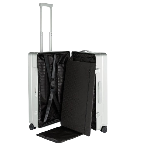 Original Porsche Business Aluminium Trolley Koffer, silber - WAP0350360SALU