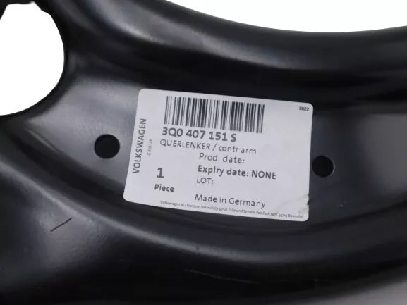 Original Audi Q3 VW Passat SEAT Ateca Skoda Querlenker Vorderachse links