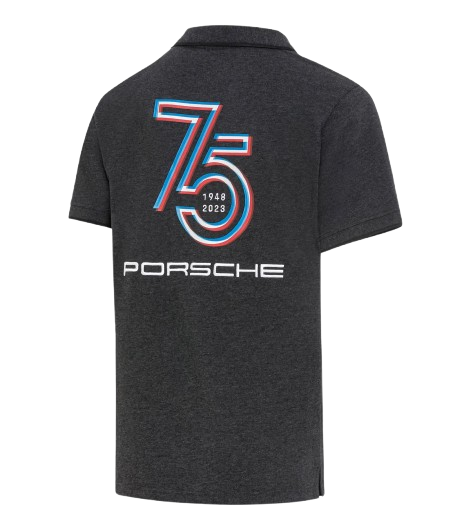 Original Porsche Polo-Shirt 75Y, grau - WAP13100-Konfig