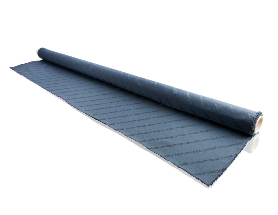 Porsche Schriftzug Stoff (Nachtblau) - PCG000000004GP