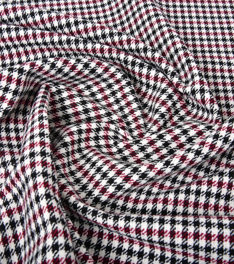 Porsche Pepita Stoff (Rot)- PCG551531AS005