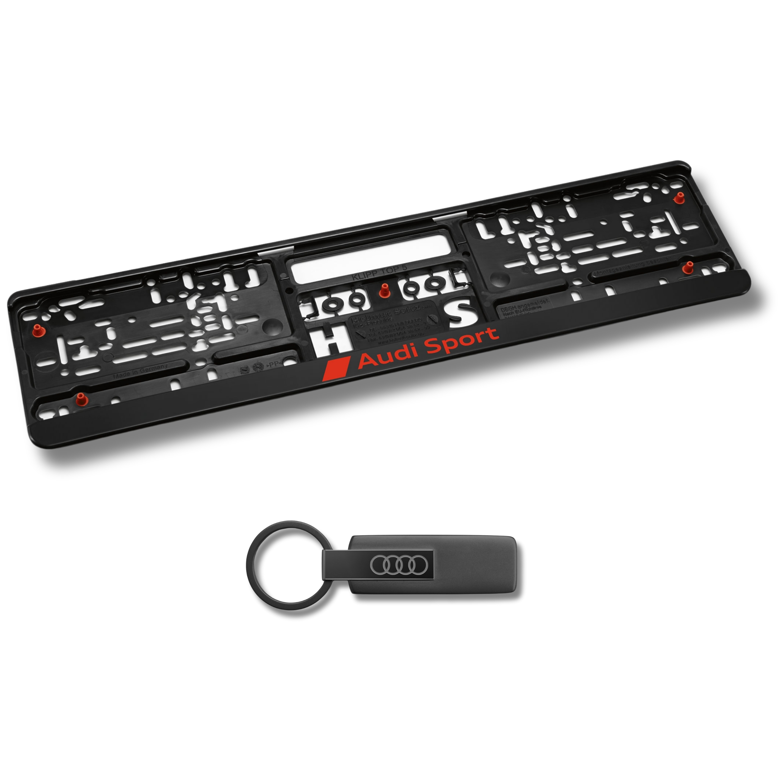 Aktionsset Audi Schlüsselanhänger Audi Ringe