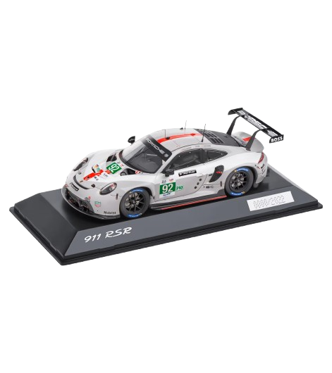 Original Porsche 911 RSR #92 24h Le Mans 2022 Ltd. Modellauto 1:43, mehrfarbig - WAP0209020RLEM