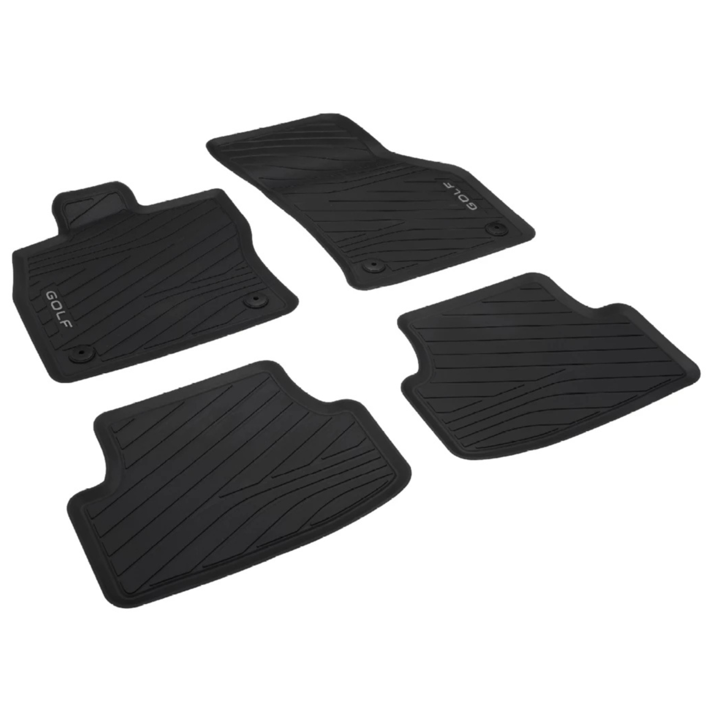 Original VW Golf VIII Allwetterfußmatten vorne und hinten