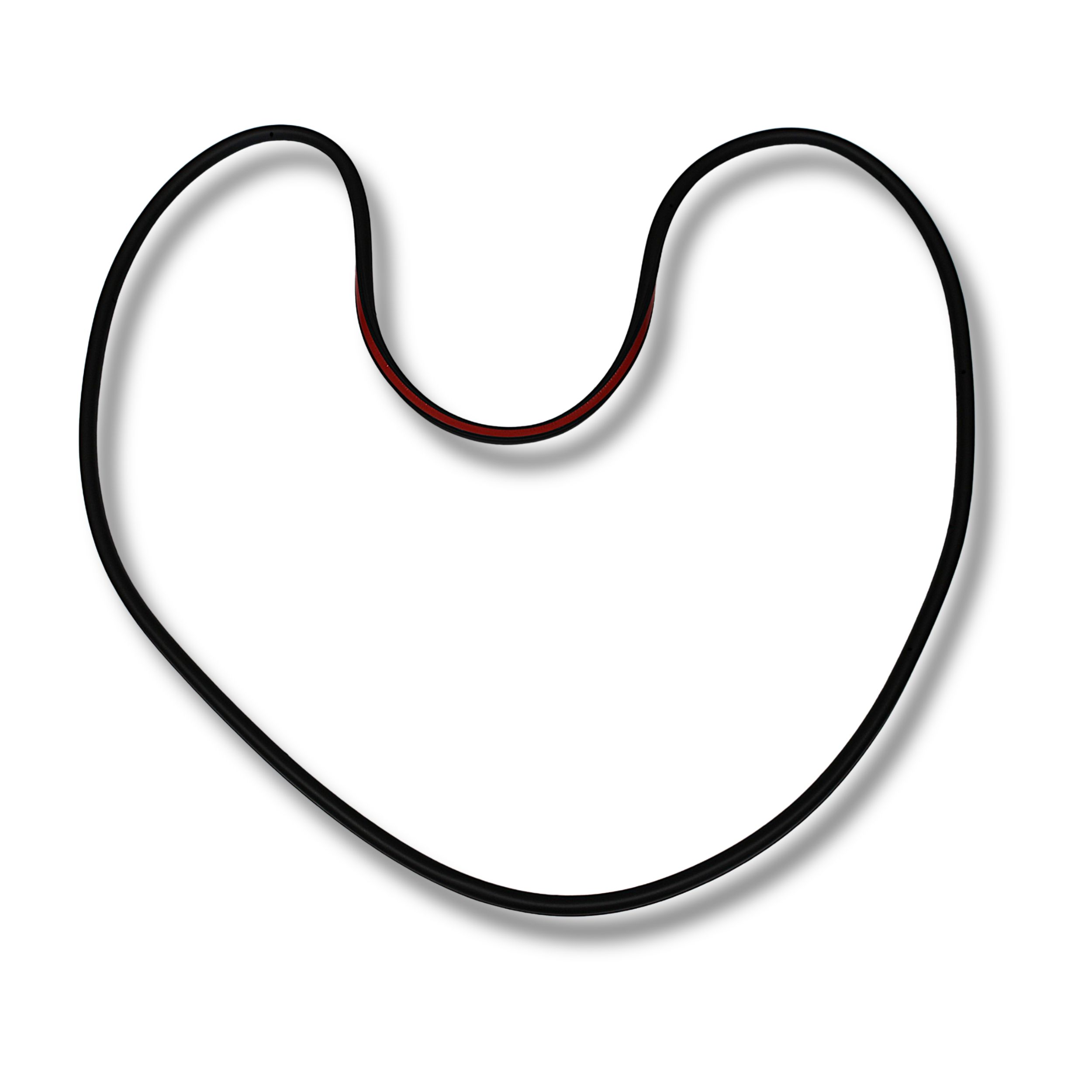 Original Volkswagen Passat Variant Türdichtung hinten links außen, schwarz - 3C9839701D 5AP