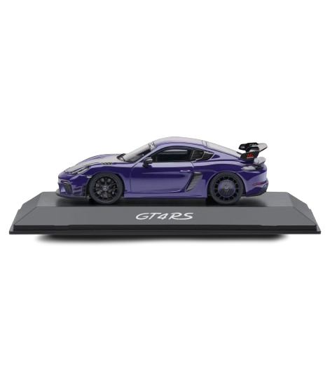 Original Porsche 718 Cayman GT4 RS mit Manthey Kit Ltd., purpuritmetallisch - WAP0206030TCAY
