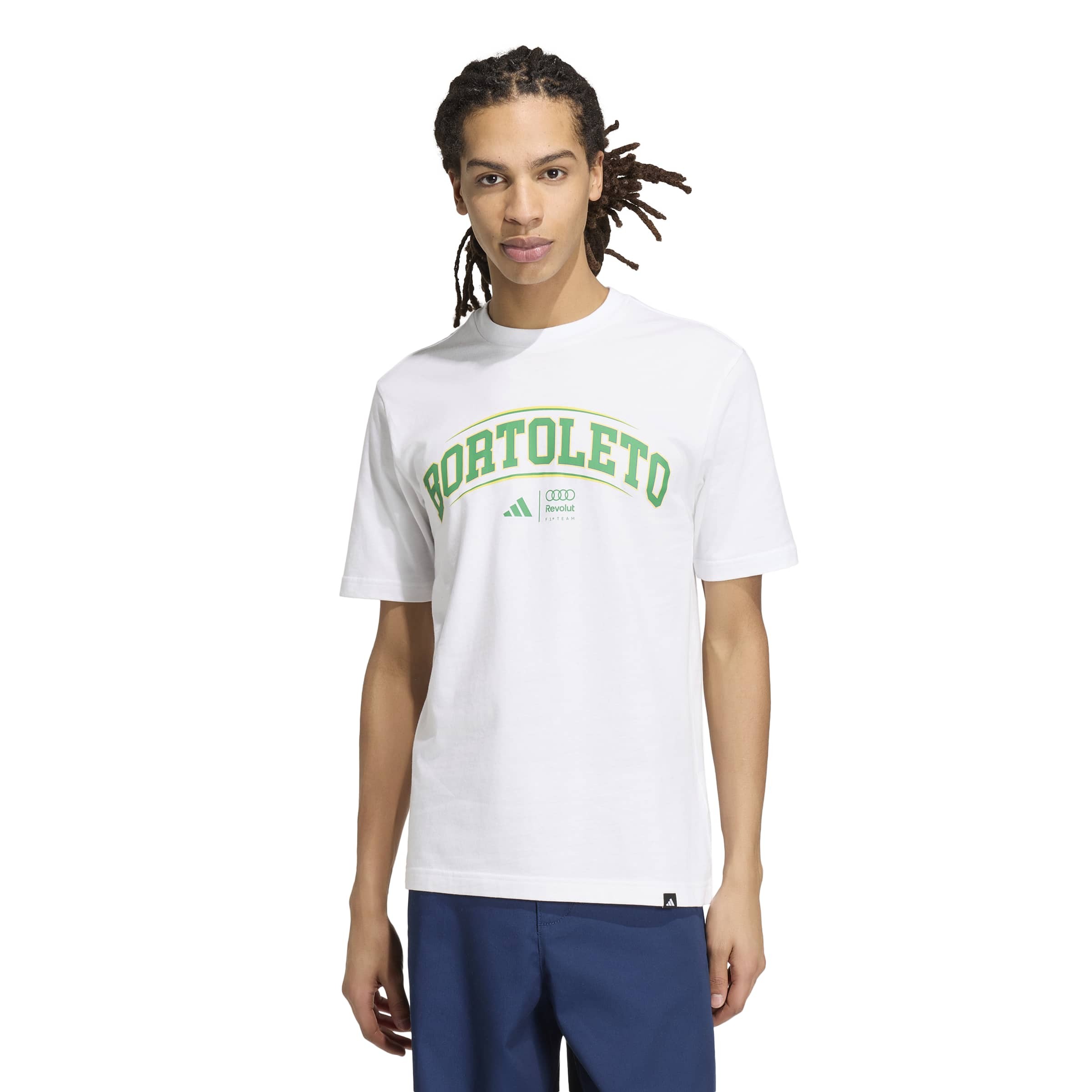 Original Audi Formel 1 Fan T-Shirt Borto III Herren, weiß - 313260600-Konfig