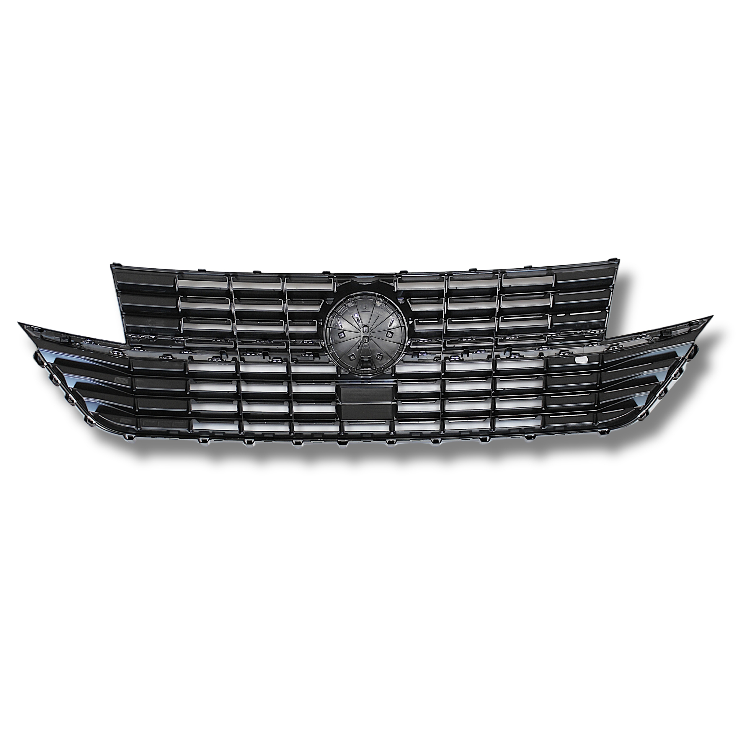 Original VW Kühlergrill satinschwarz/schwarz hochglänzend/ chromglanz – 7LA853651CLDB
