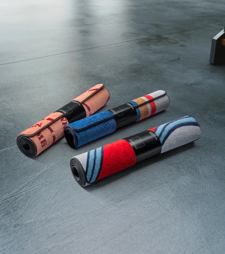 Original Porsche Garagenmatte 75 Jahre Porsche - 9Y0044070C