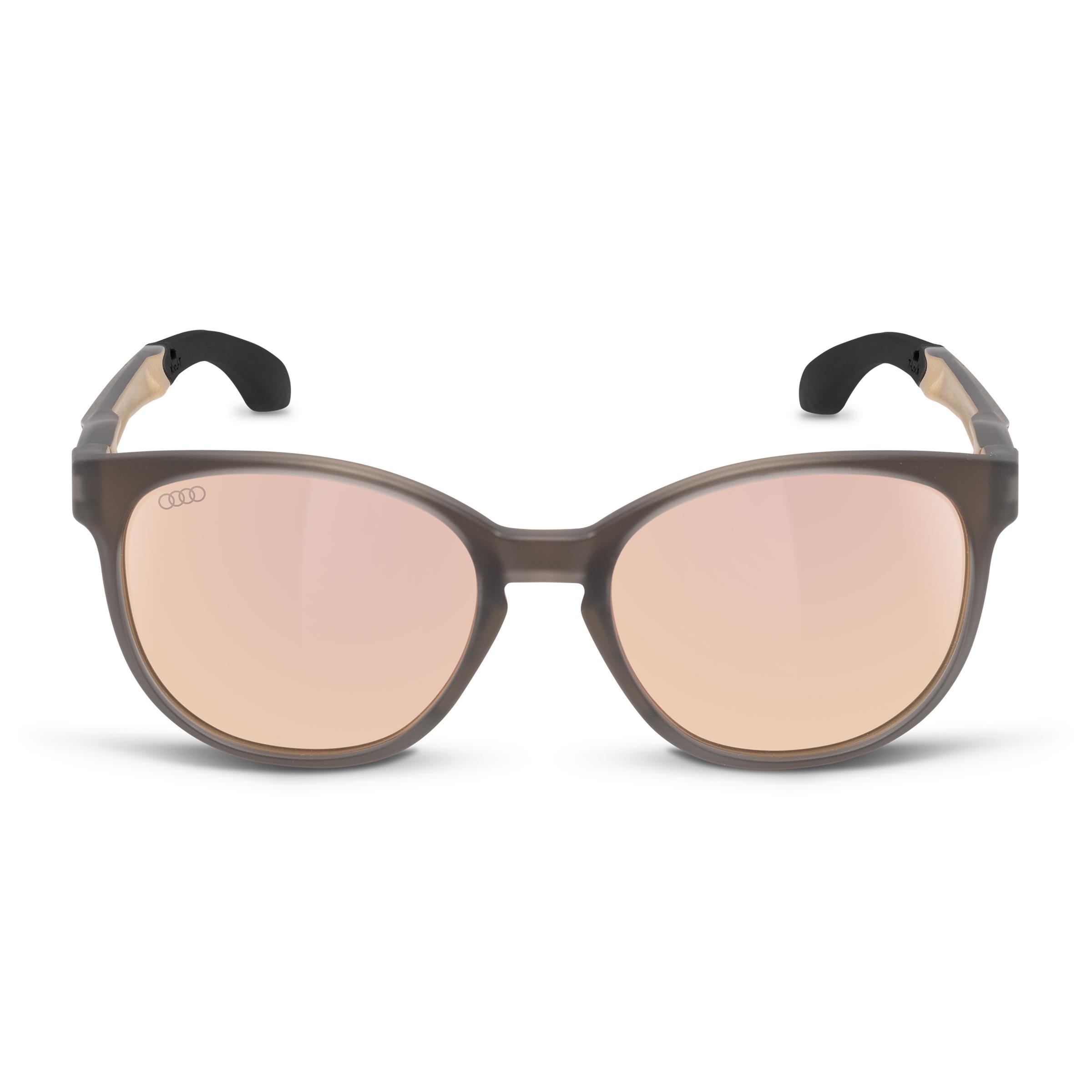 Original Audi Sonnenbrille hellbraun/gold