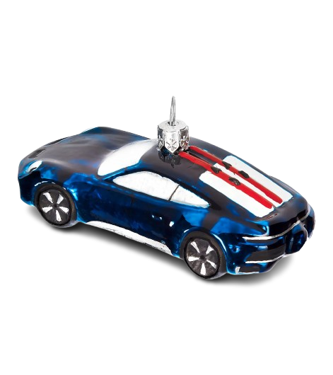 Original Porsche Weihnachtsbaumschmuck, blau - WAP0500070RWBS