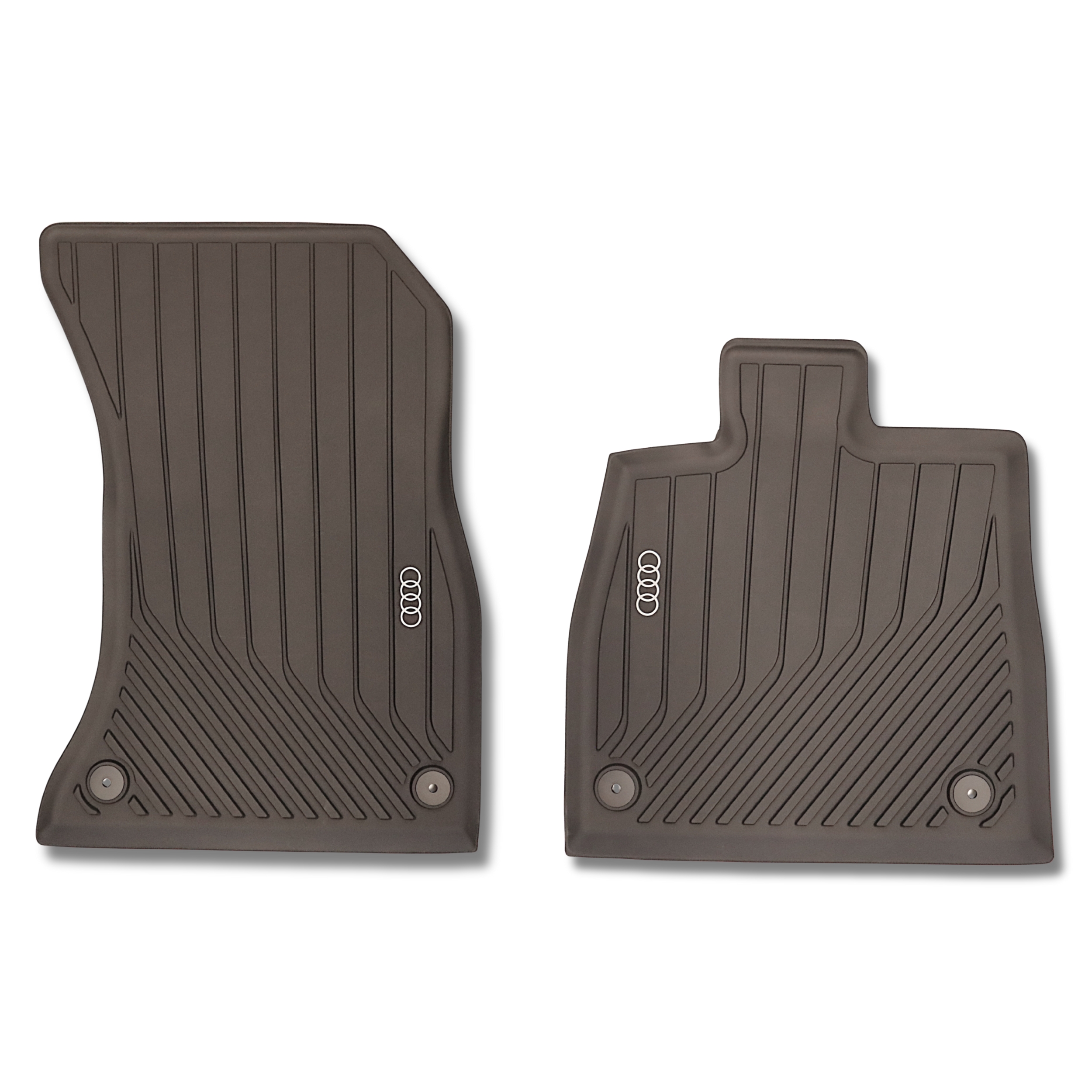 Original Audi Q5 Satz Allwetterfußmatten Gummimatten vorne mit Befestigungspunkte - 8MA061511