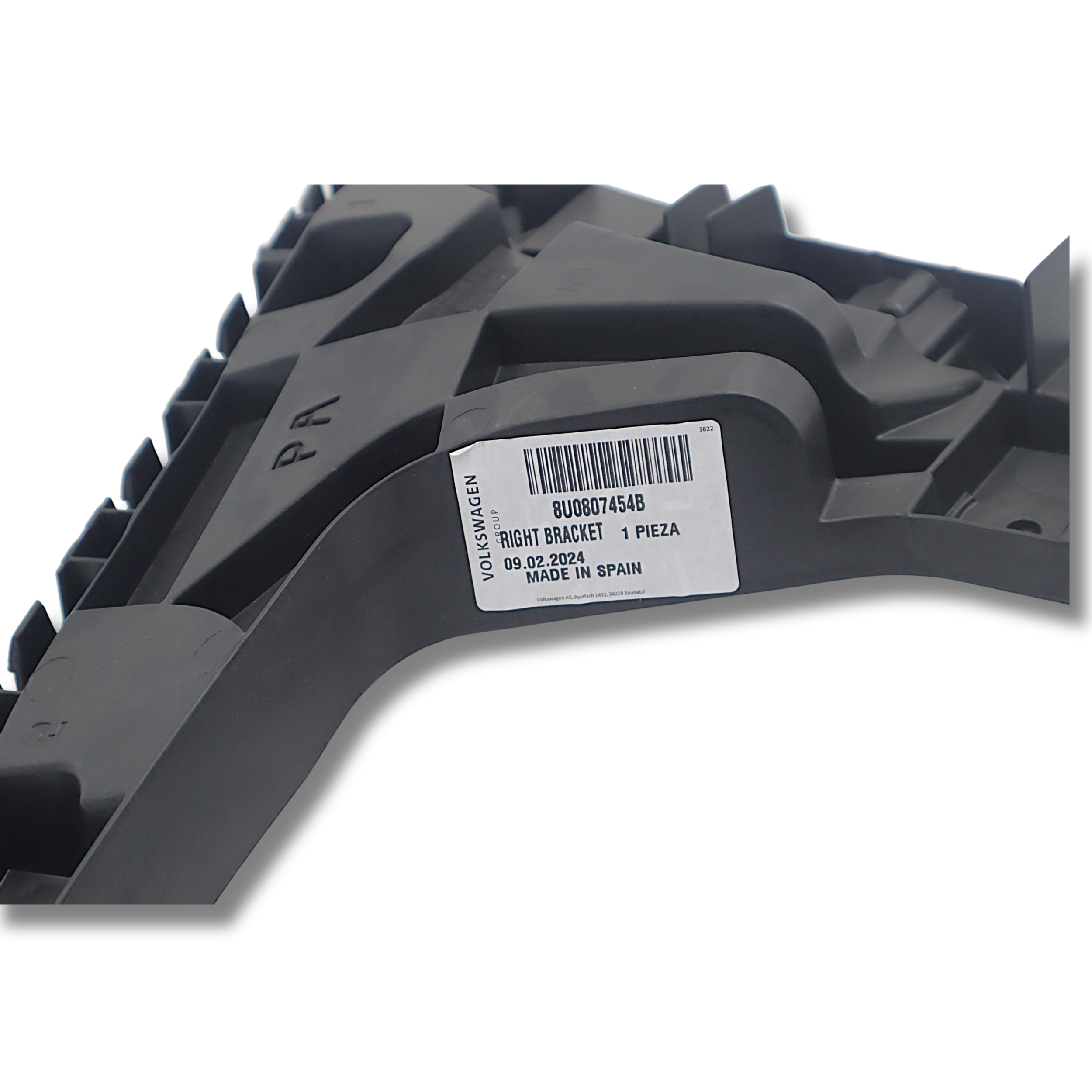 Original Audi Q3 RSQ3 Führungsteil hinten rechts für Stossfängerträger