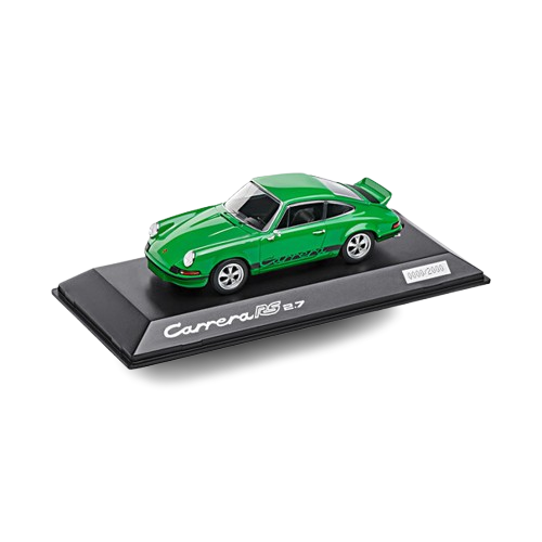 Original Porsche 911 Carrera RS 2.7 Ltd. Modellauto 1:43, grün - WAP0750010P0MR