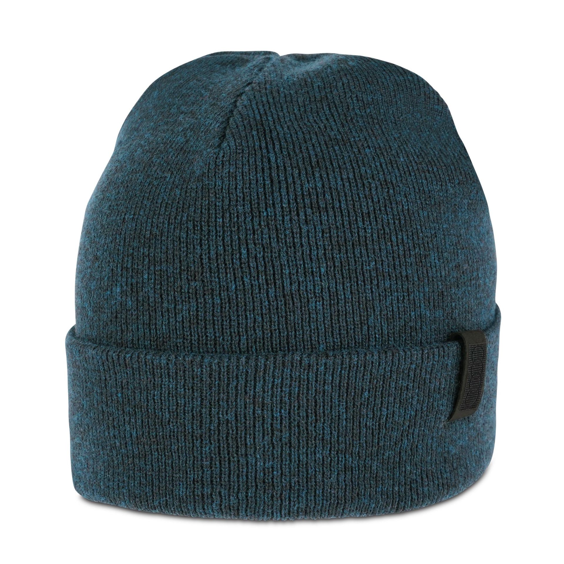 Original Audi Strickmütze Wintermütze schwarz-petrol