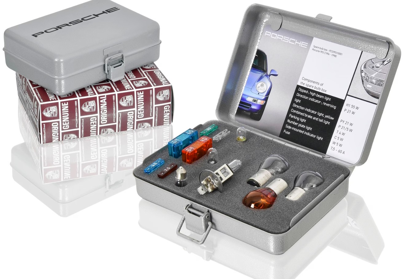 Original Porsche Ersatzlampenbox 993