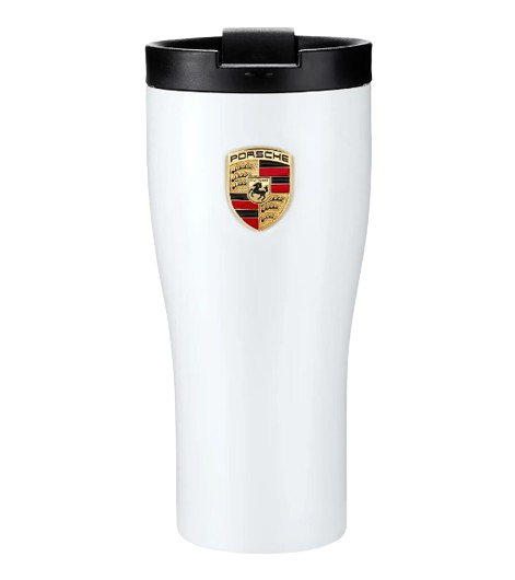Original Porsche Thermobecher - GT1 Wappen Logo Emblem Becher
