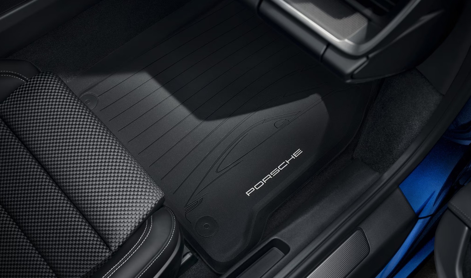 Original Porsche 992 Gummifußmatten Set Allwettermatten Gummimatten - 992044800  1E0