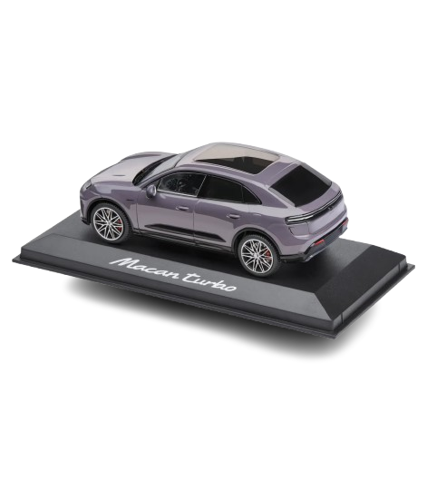 Original Porsche Macan Turbo Modellauto 1:43, lila - WAP0200710RMAT