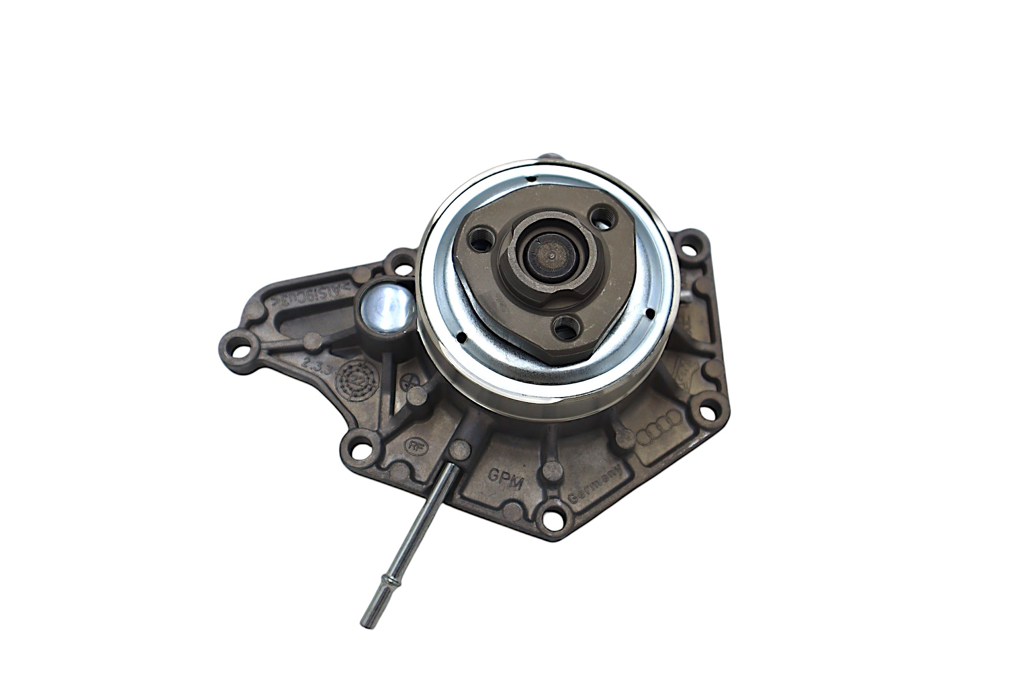 Original VW Touareg Audi A4 A5 A6 Kühlmittelpumpe mit Unterdruckanschluss Wasserpumpe