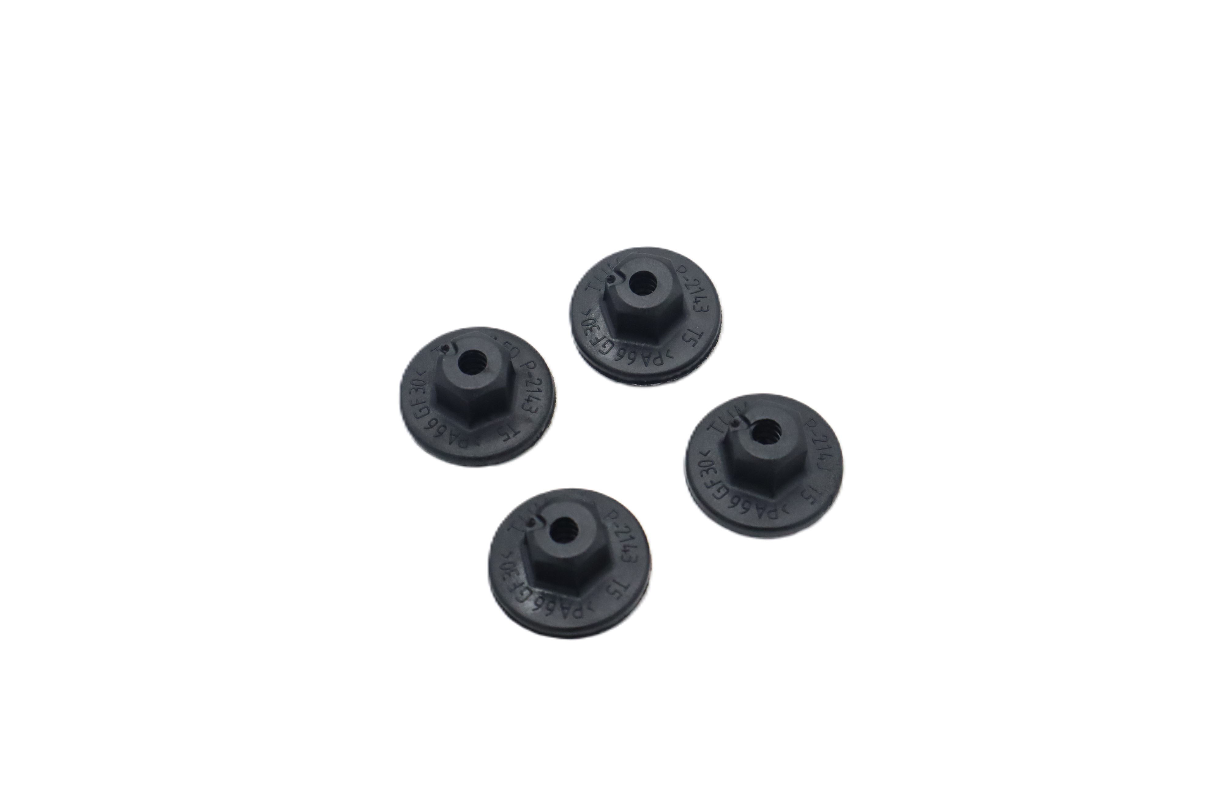 Original Muttern "SET" Audi VW SEAT Skoda Kunststoffbundmutter T5 4er Set 