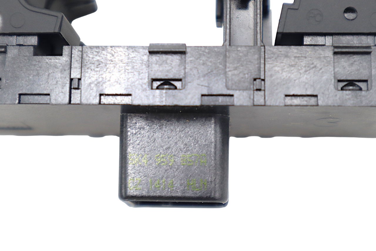 Original VW Jetta Tiguan Schalter für elektrischen Fensterheber Fahrerseite schwarz/chrom vorn & hinten