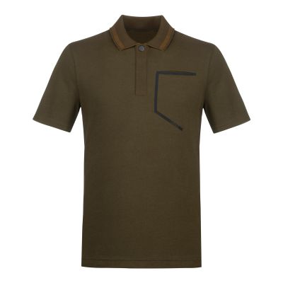 Original Audi Poloshirt, Herren, olivgrün