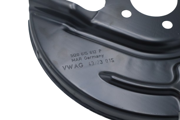 Original VW Audi SEAT Skoda Deckblech Bremse Hinterachse rechts Ankerblech