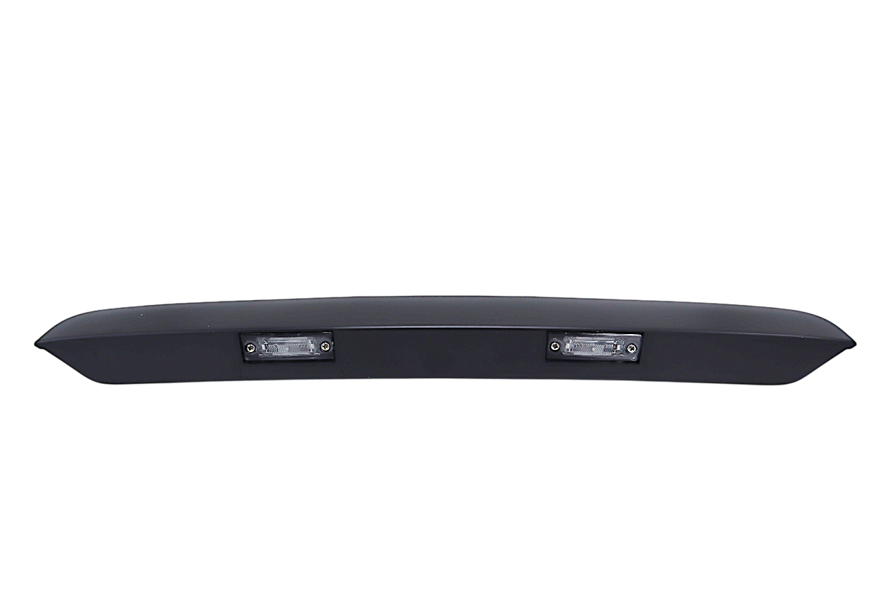 Original VW Campmobil Transporter Lichtleiste Kennzeichenleuchte  Lichtleiste satinschwarz